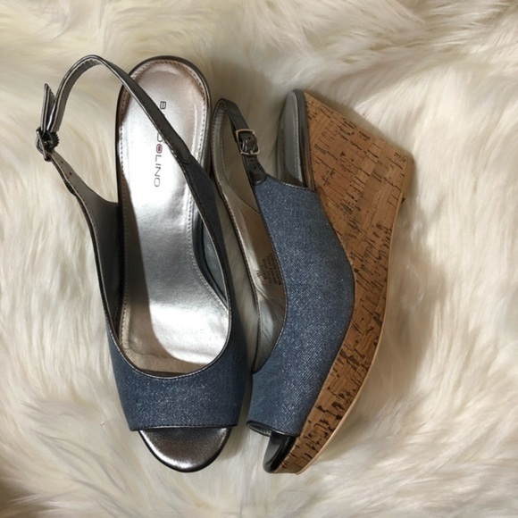 Bandolino Avito Slingback Platform - Almost New - Picture 3 of 7